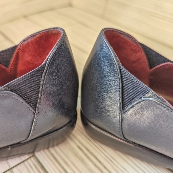 Cole Haan City Italian Leather Loafers in Navy Blue and Red Size 9 - Picture 9 of 14